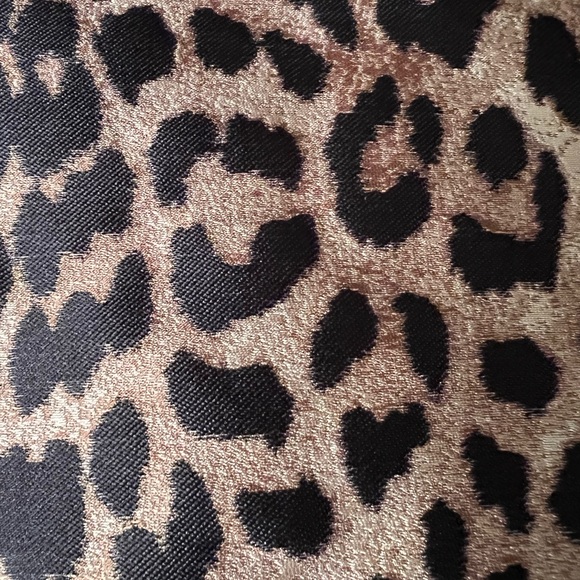 π NWT GANNI Leopard Jacquard Puff Sleeve Dress ππ - Picture 10 of 13